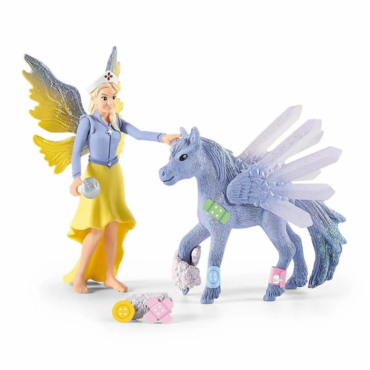 Fine Detail Hero Statue SCHLEICH 42523 Magical Vet Blossom Figures Playset
