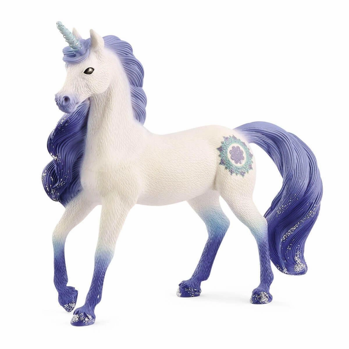 Schleich 70715 Mandala Unicorn Stallion Figure Abstract art Limited Toy