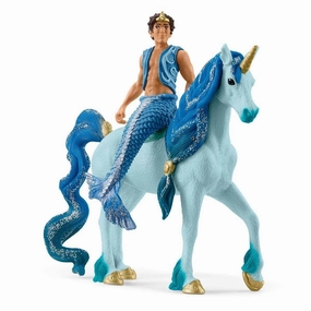 SCHLEICH BAYALA 70718 Aryon on Unicorn Figure Miniature Toy Ancient God