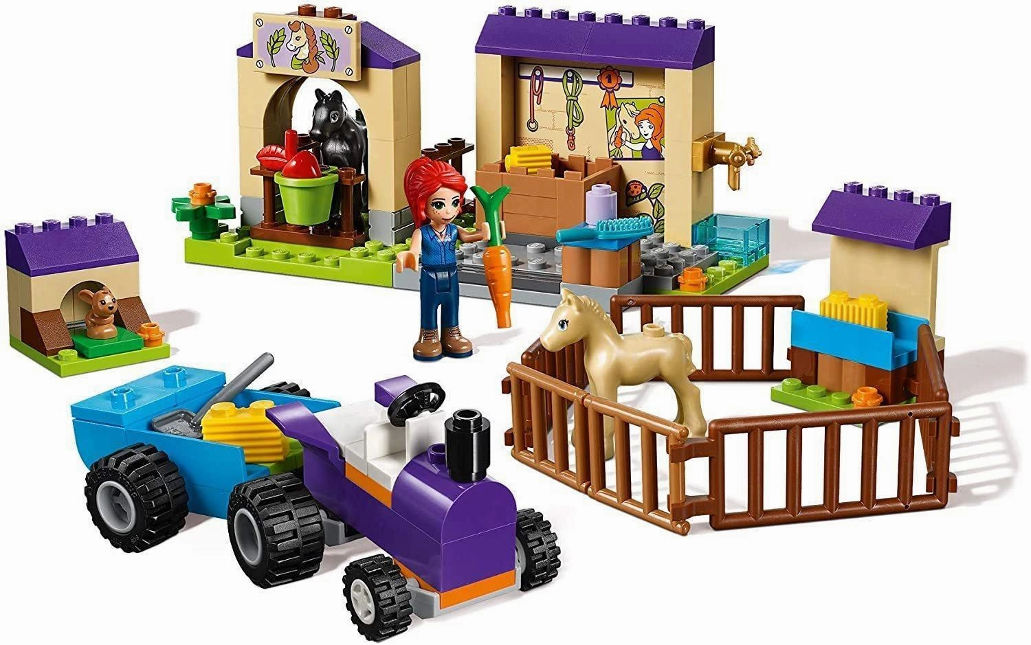 LEGO FRIENDS 41361 Mia's Foal Stable Building Bedroom Accent