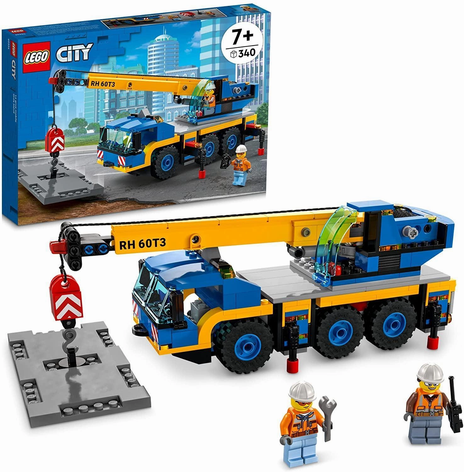 Custom Paint LEGO CITY 60324 Mobile Crane