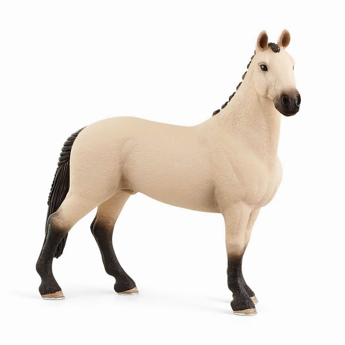 Schleich 13928 Hannoverian Gelding Red Dun Figure Mythology Art Preservation Tool