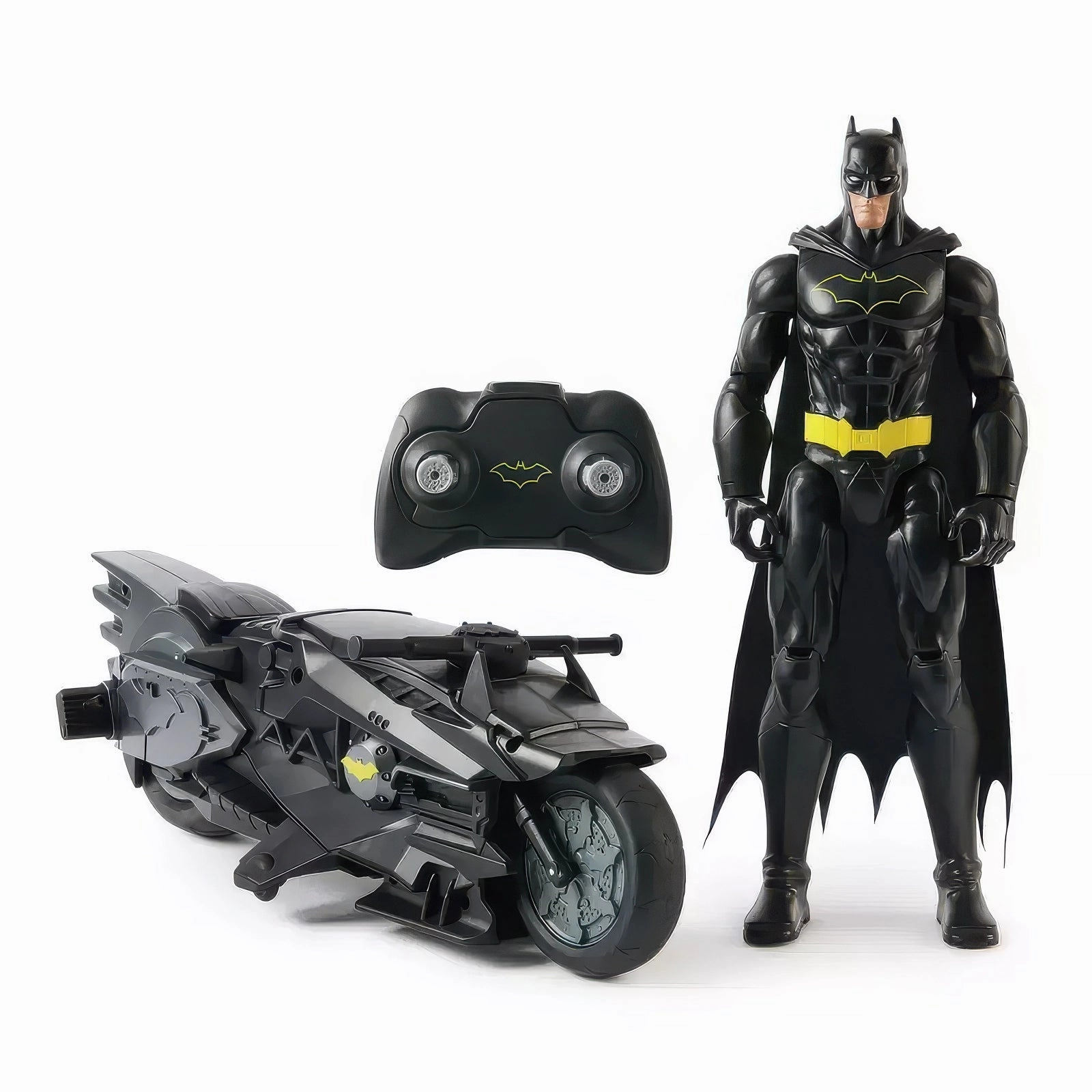 Conservation Grade multicultural DC Comics Batman RC Batcycle and 30cm Batman Figure
