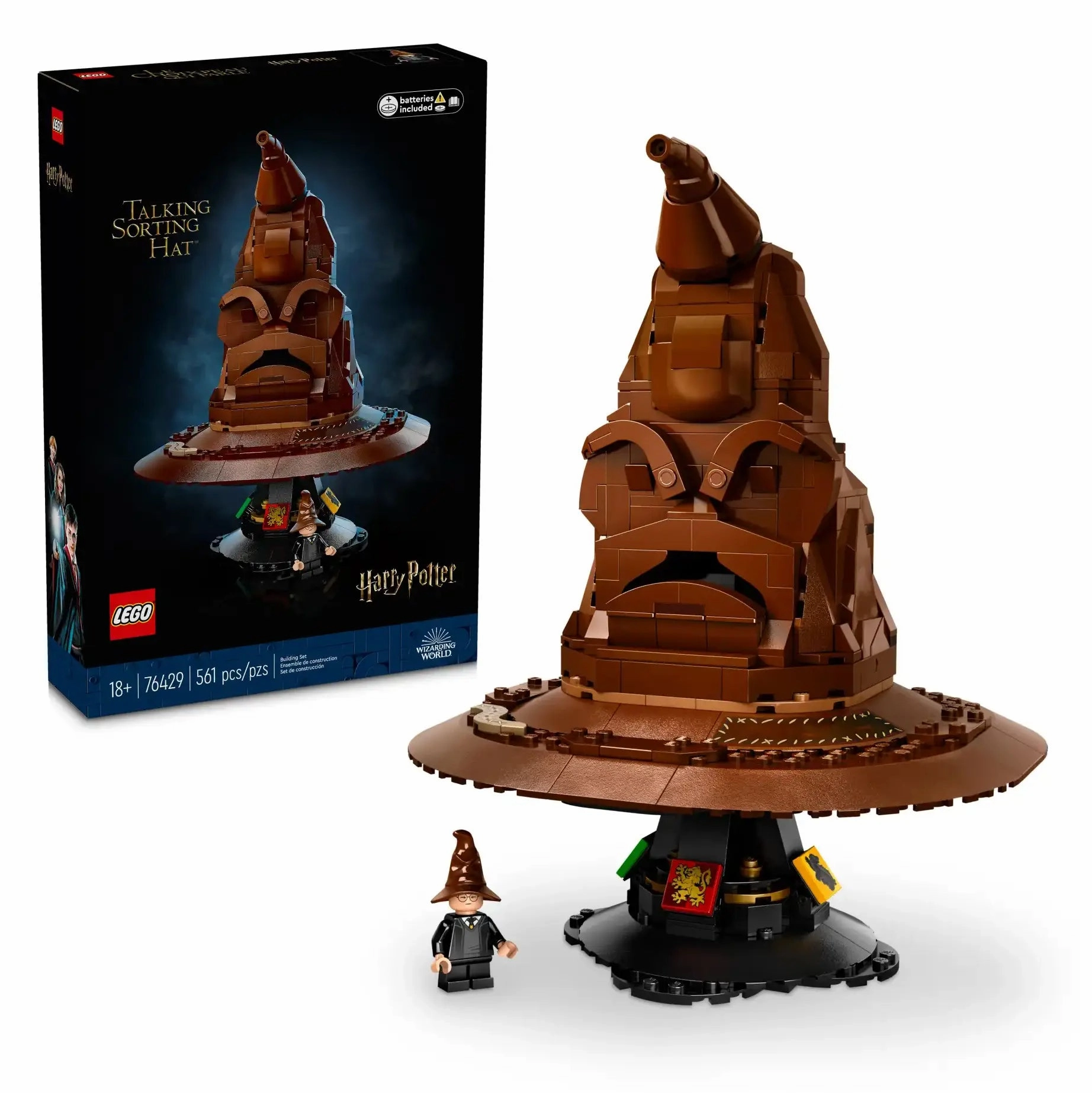 Exhibition Ready Brand Advocate LEGO HARRY POTTER 76429 Talking Sorting Hat