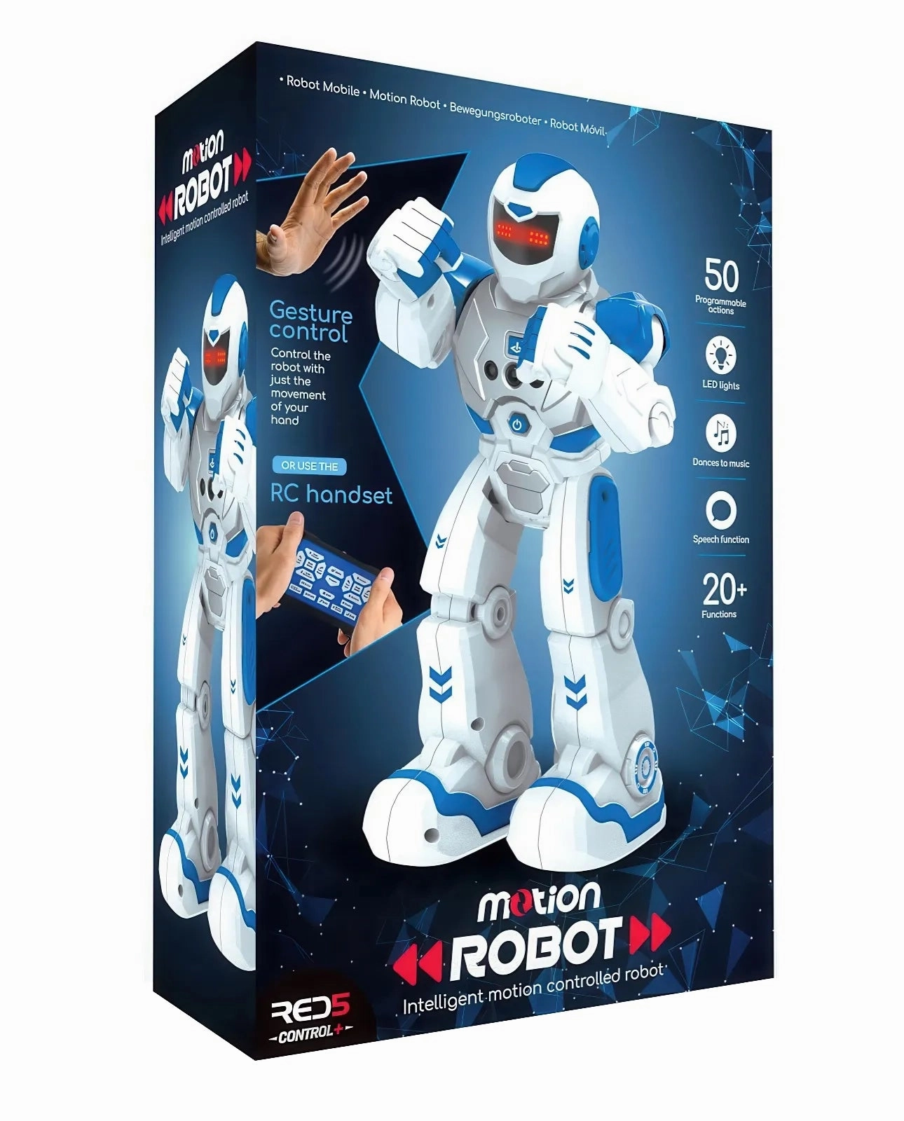 RED5 Motion Robot RC Gesture Remote Controllable Dancing Toy Detailed Statue Dorm Room