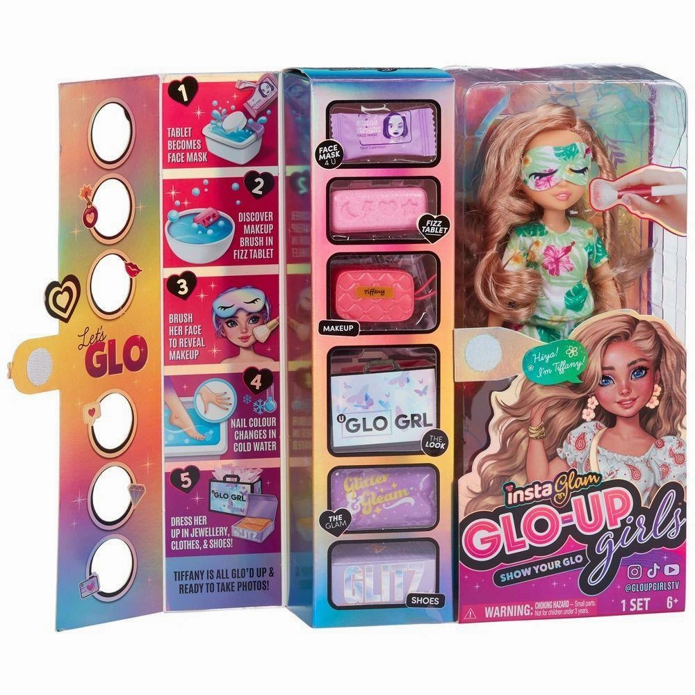 Shimmer 'n Sparkle Instaglam Glo-Up Girls Tiffany Static Model
