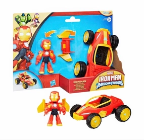 Marvel Iron Man & His Awesome Friends Iron Man Iron Racer Sci-Fi Theme Small Case