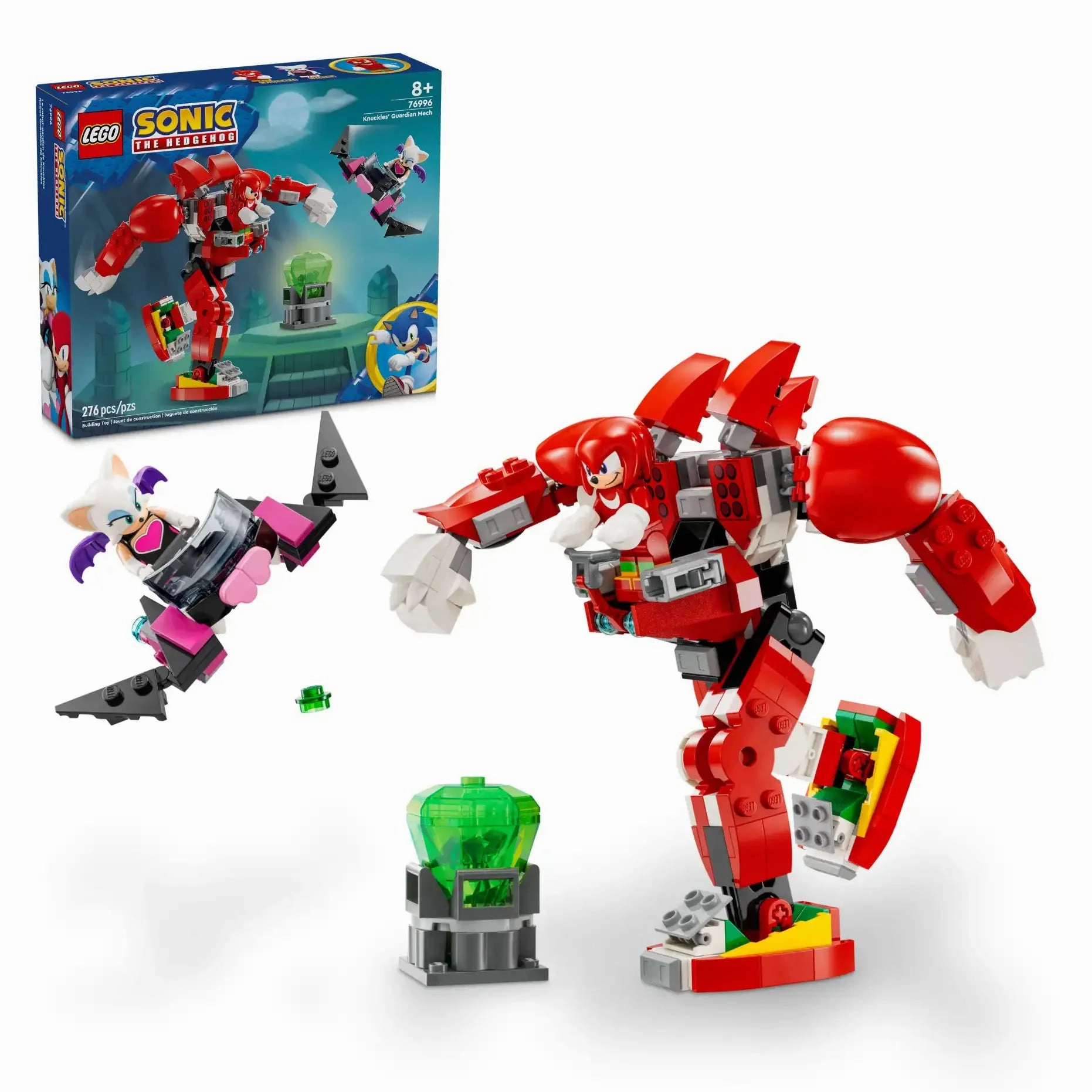 Totem Animal Collectible Model LEGO SONIC 76996 Knuckles' Guardian Mech