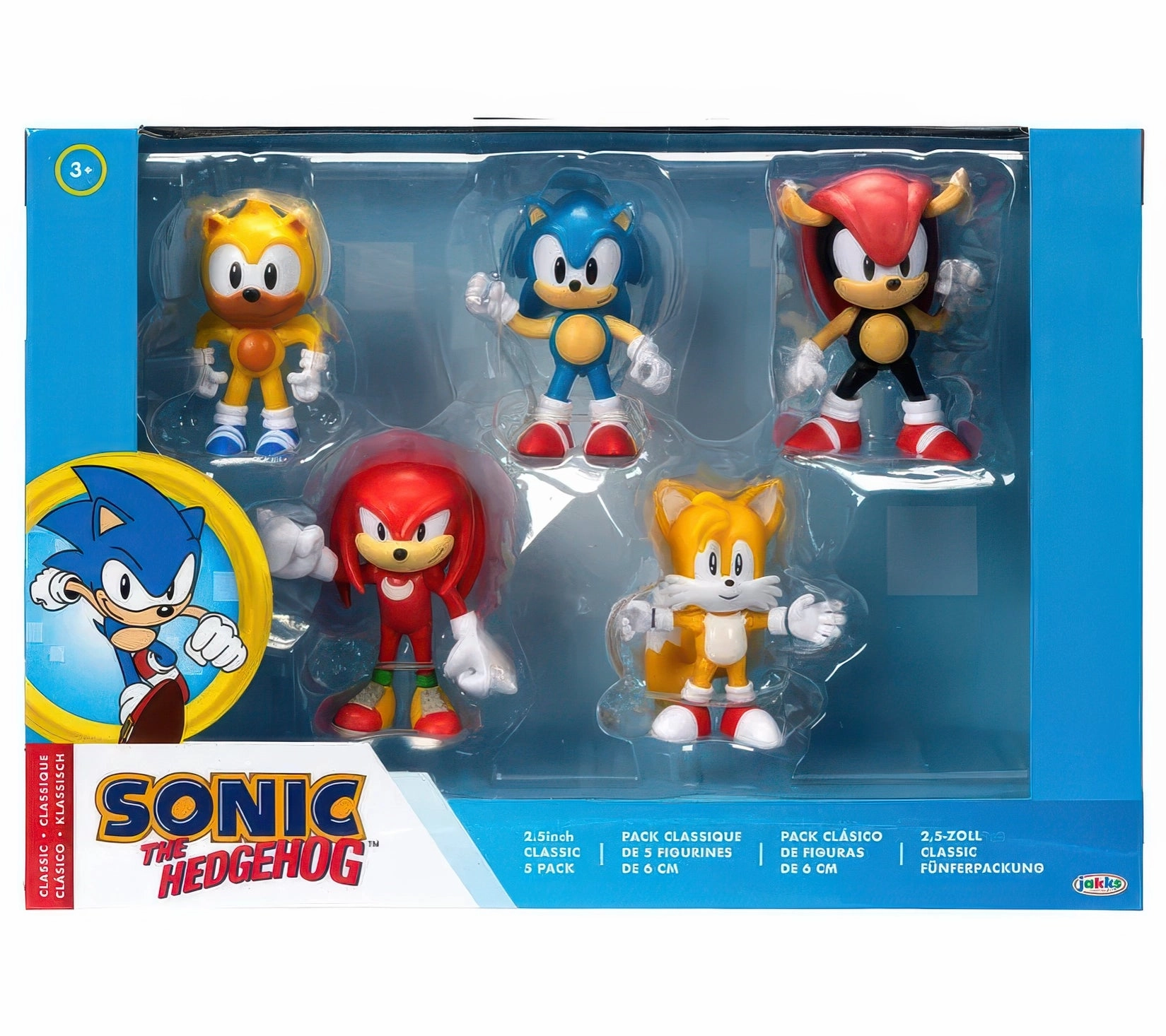 SONIC The Hedgehog 5 Figures Heroes Collection Figures Set Paleontology Model Audience Favorite