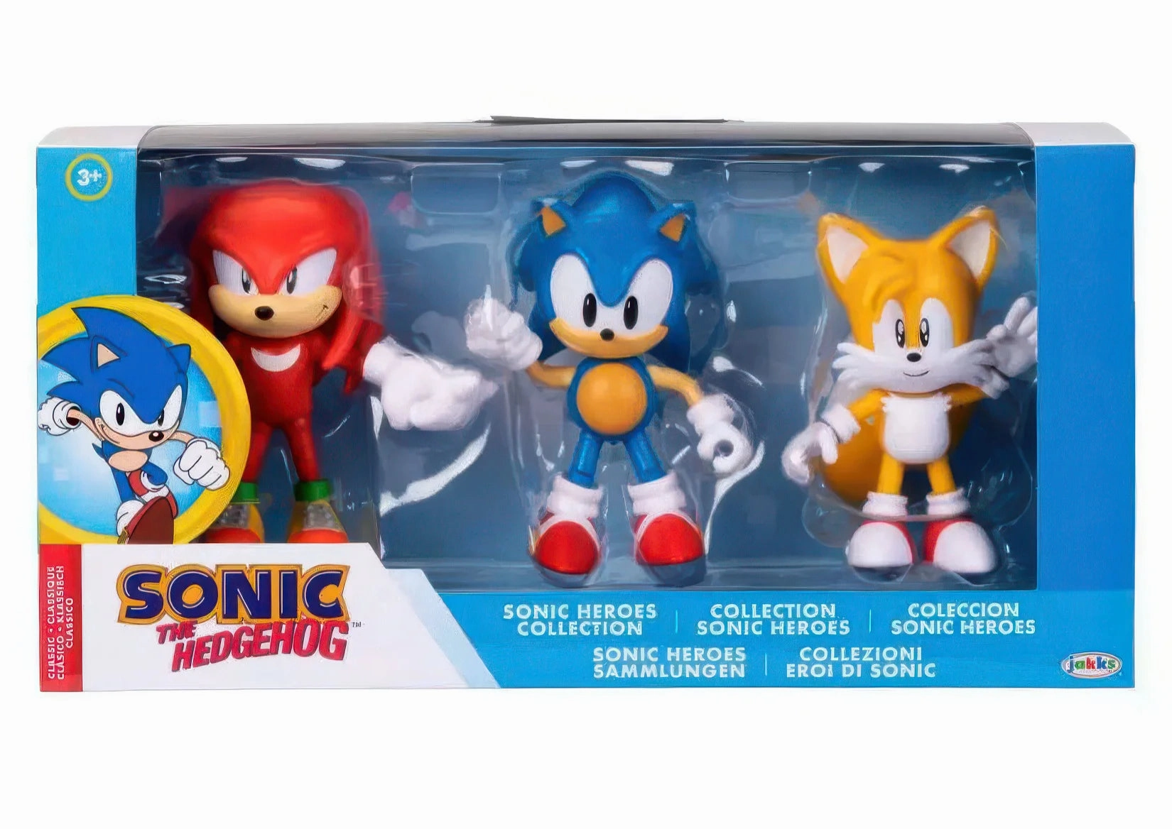 Hero Model Sonic the Hedgehog Classic 3-Pack Sonic Heroes Collection Figures Set