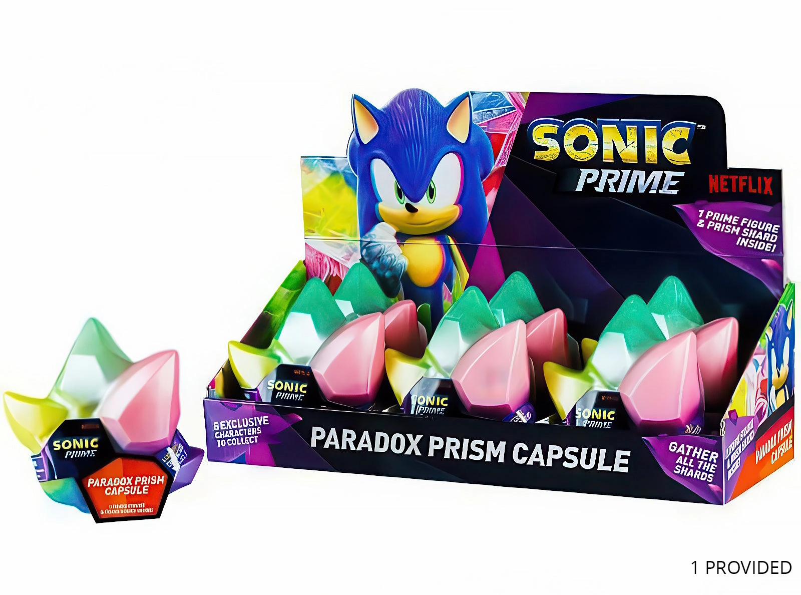 Vinyl Figure Sonic The Hedgehog Prime Paradox Prism Mystery Figure Surprise - Assortment
