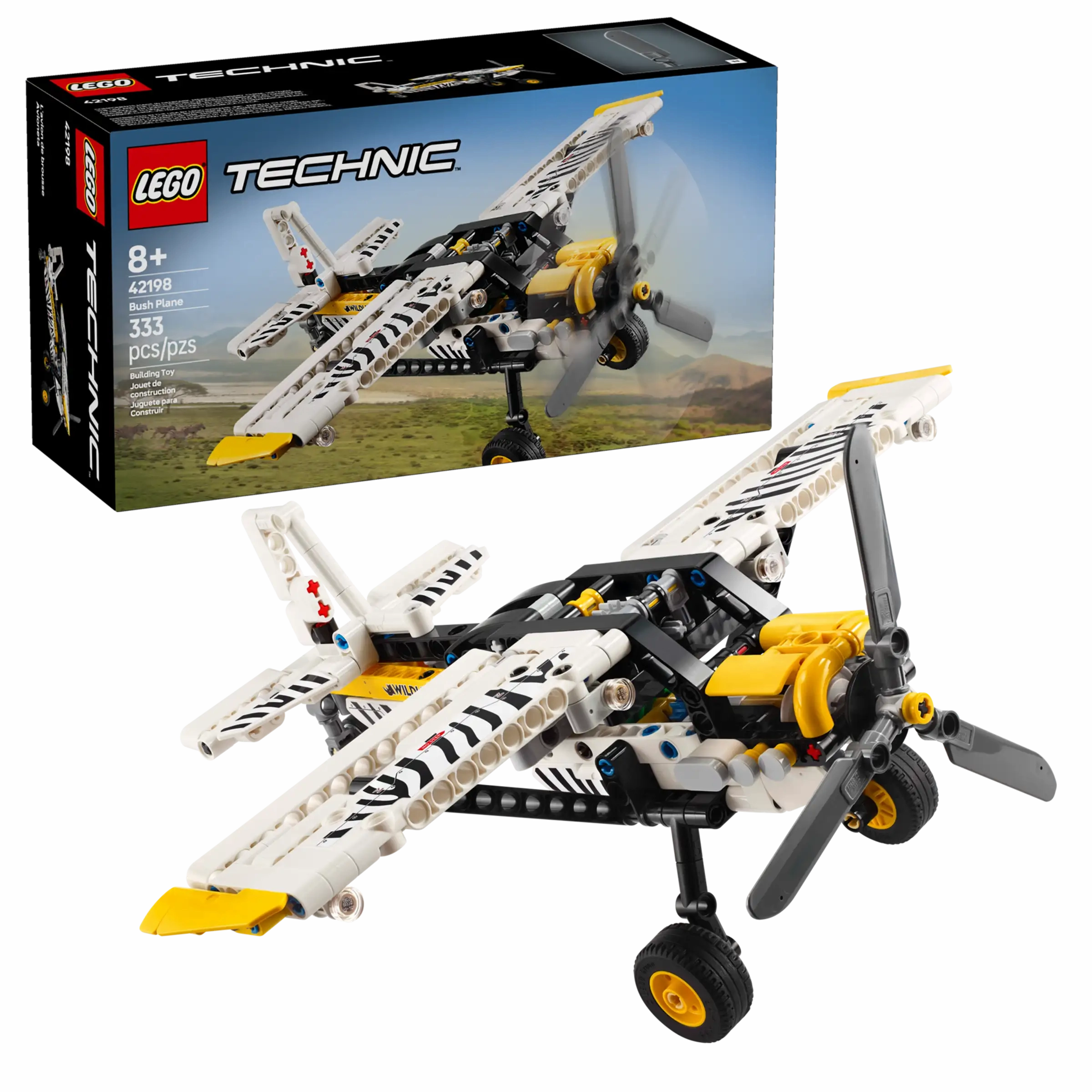 Battle Pose High Quality LEGO TECHNIC 42198 Bush Plane