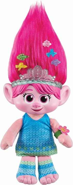 All Season Office Accent Trolls Hair Pops Surprise Poppy Feature Interactive Soft Doll