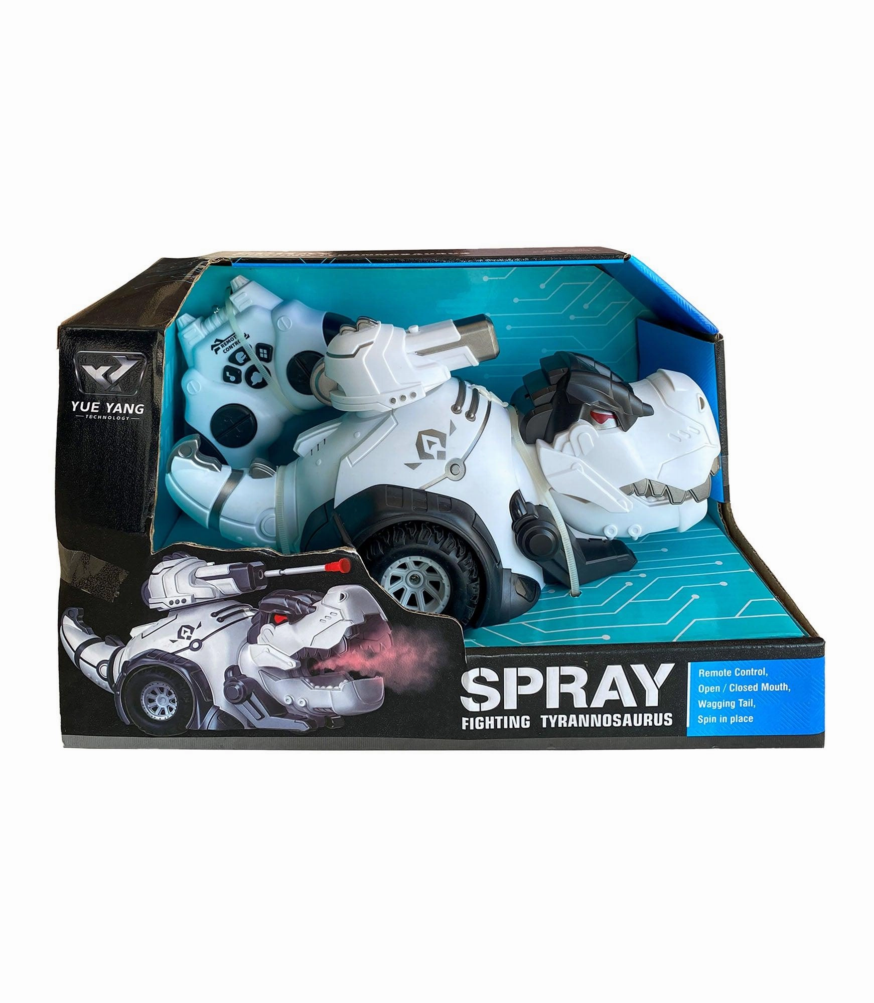 Spray Fighting Tyrannosaurus RC Action Toy Tiny Gesture Holiday Theme