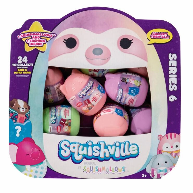 Spiritual Icon Unisex Design Squishmallows Series 6 Egg Surprise Assorted 5cm
