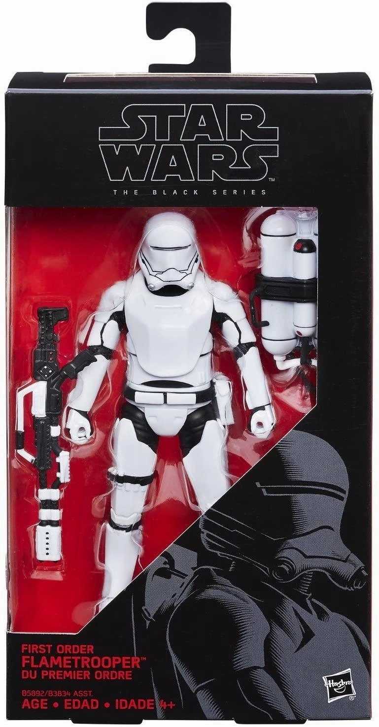 Study room Star Wars The Black Series 6-Inch First Order Flametrooper