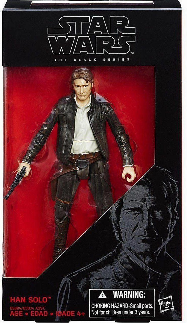 Artisan Partnership Star Wars The Force Awakens Black Series Han Solo Action Figure