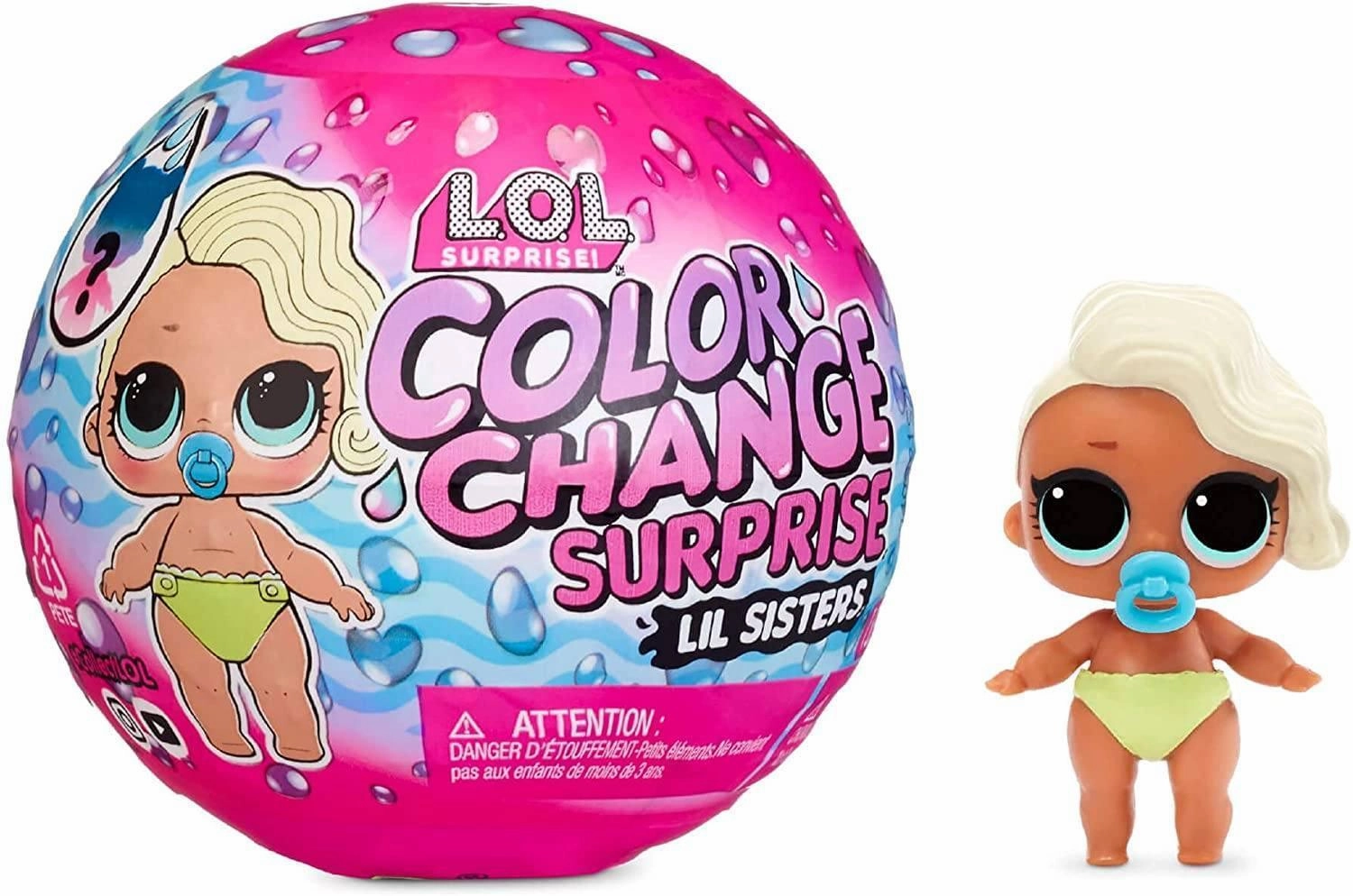 L.O.L. Surprise! Colour Change Lil Sisters Assortment Fantasy Warrior Cute Animal
