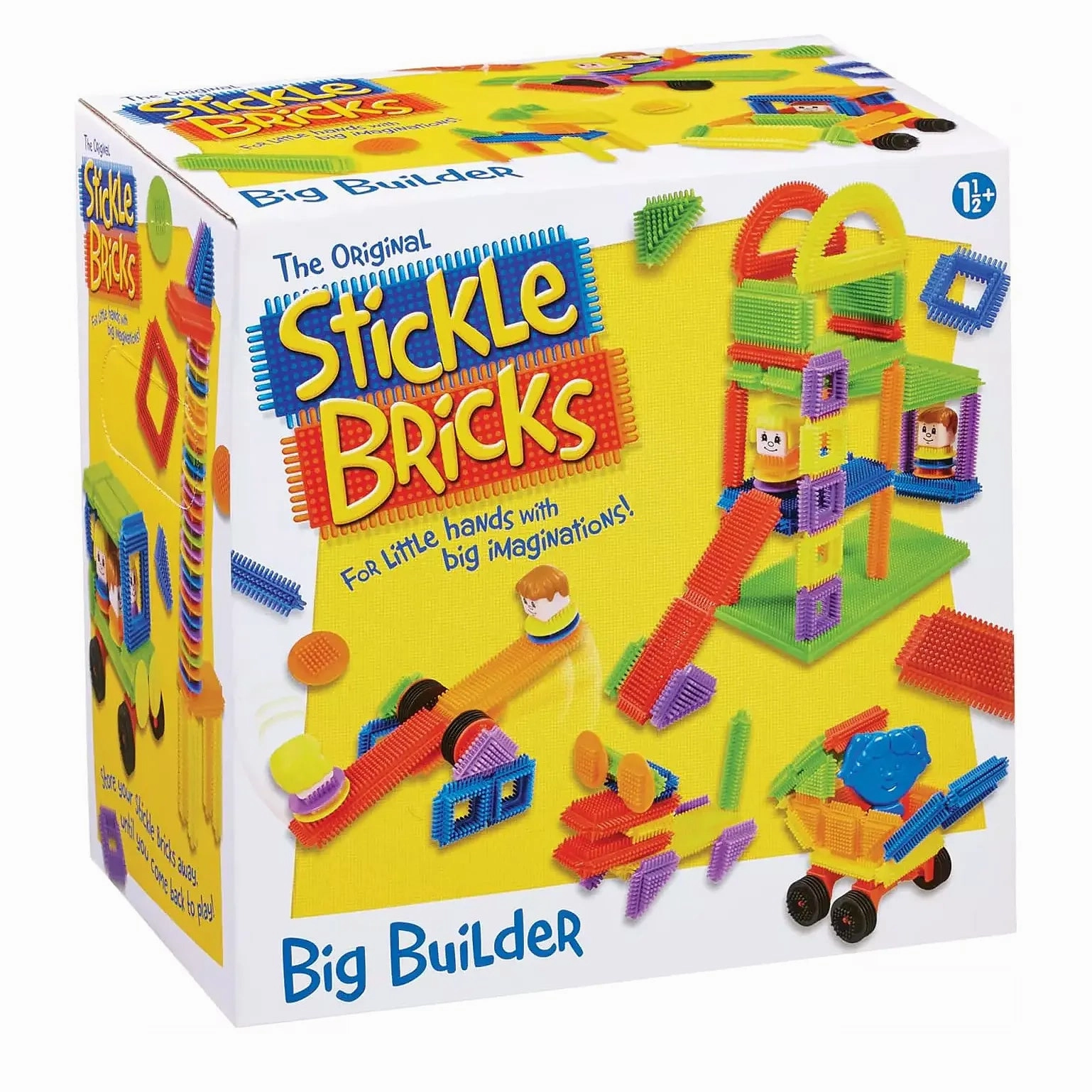 Stickle Bricks Big Builder Construction Set 125 Pieces Price Guide Creature Replica