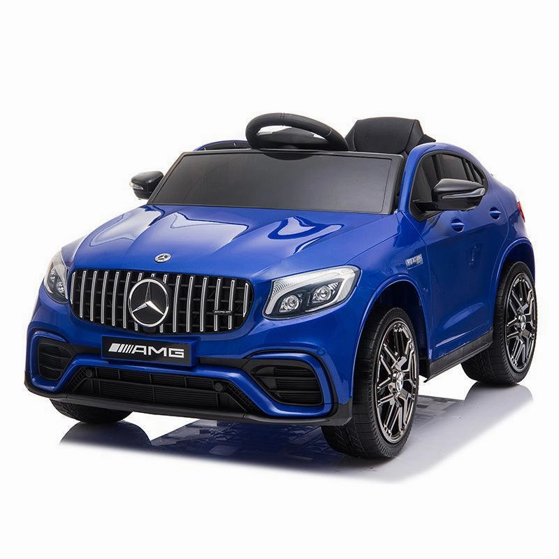 Corporate Gift Desktop Hero Mercedes-AMG GLC 63 S COUPE Battery Ride-on Car with Remote Control - Blue