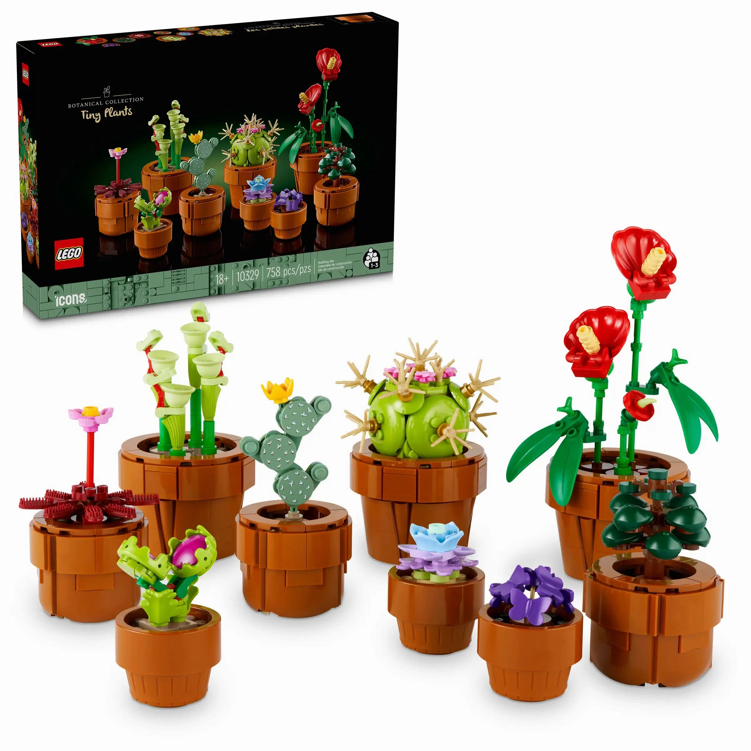 Fast shipping Character Replica LEGO ICONS 10329 Tiny Plants