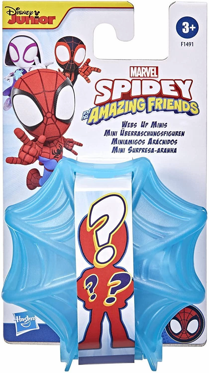 Spiderman Amazing Friends Webs Up Minis Surprise Collectible Personalized Card Domestic Pet