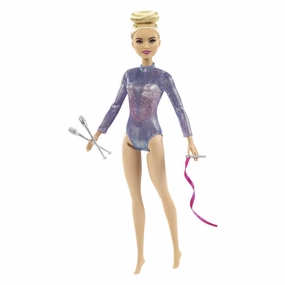 Action Hero BARBIE Rhythmic Gymnast Blonde Fashion Doll