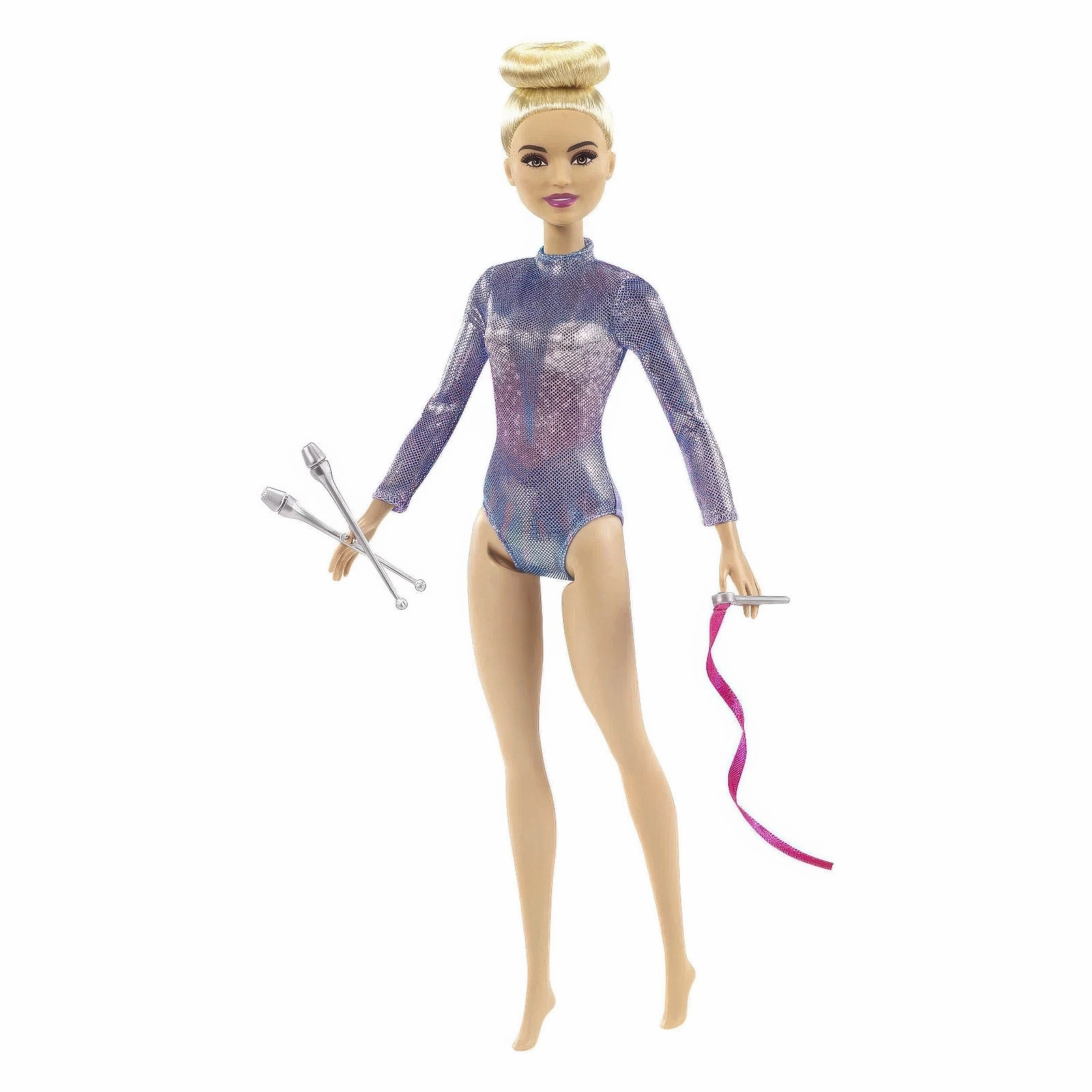 Action Hero BARBIE Rhythmic Gymnast Blonde Fashion Doll