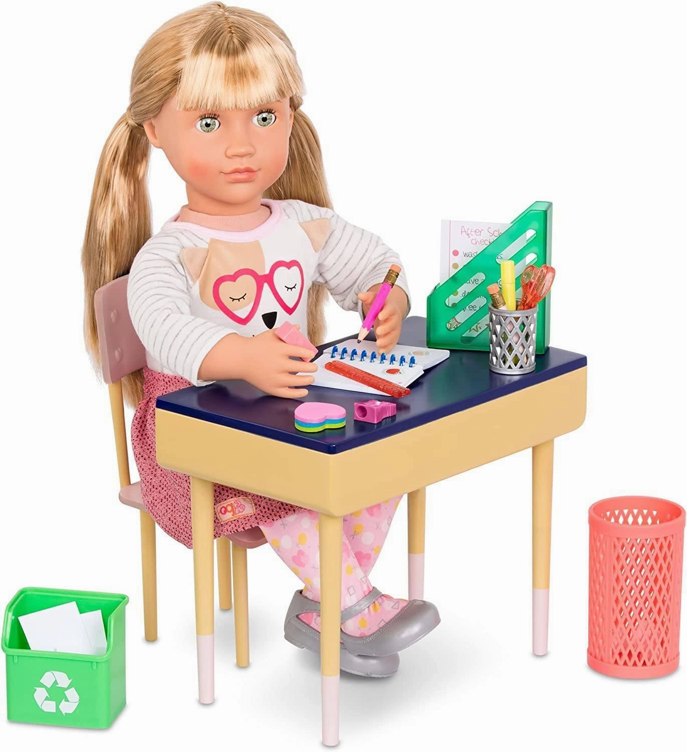 Anime Model Action figure Our Generation Doll School Desk