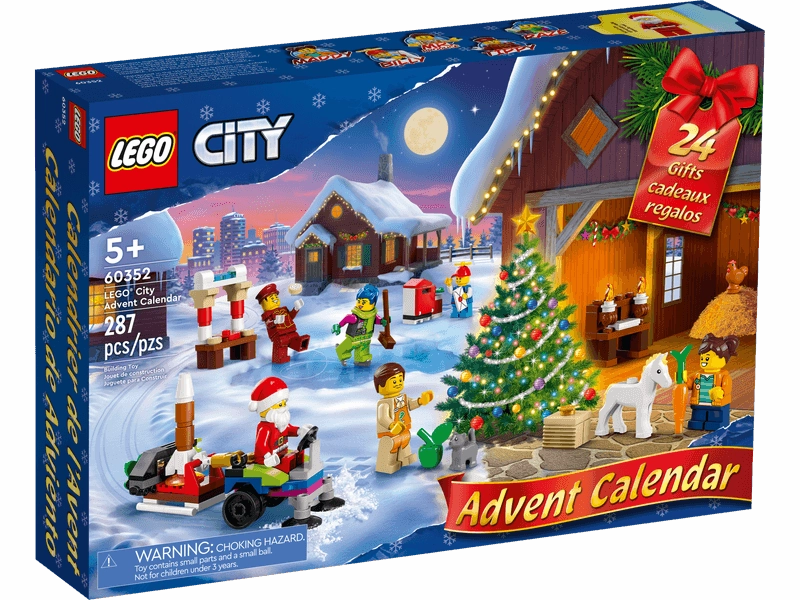 Battle Reenactment Hobby Figure LEGO CITY 60352 Advent Calendar