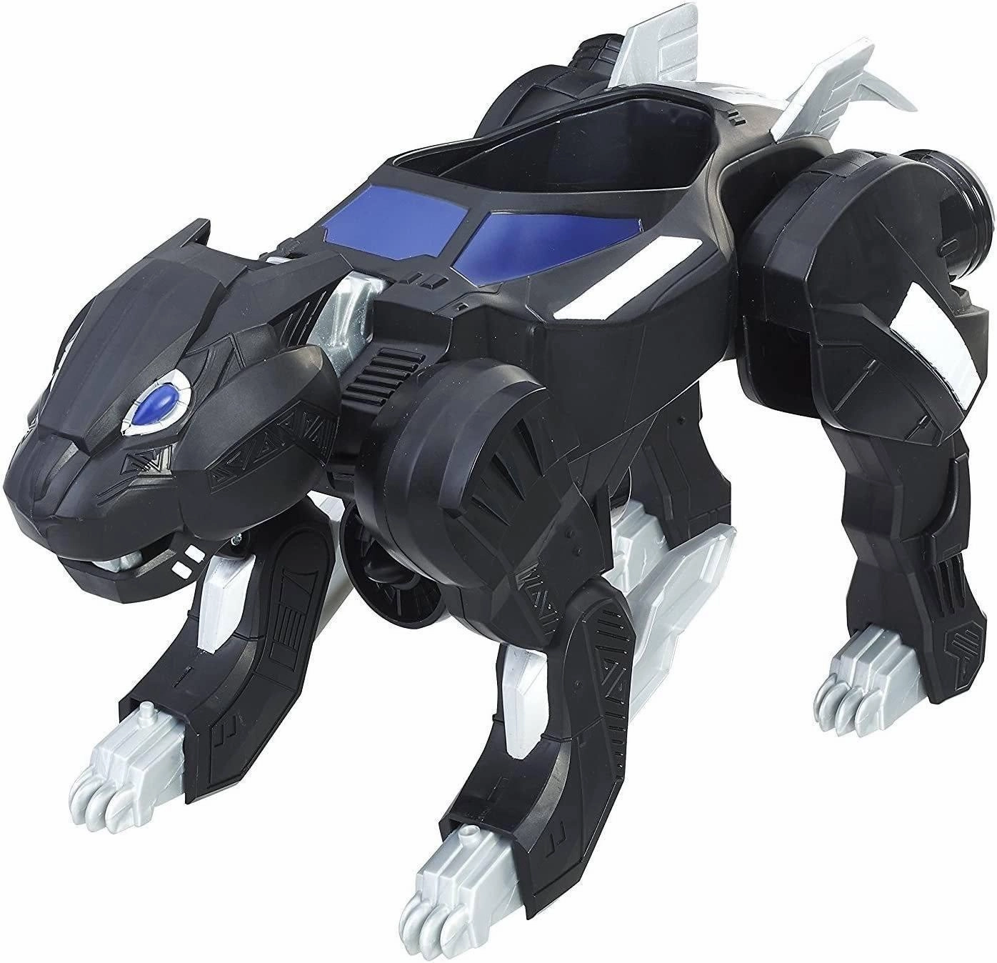 Marvel Black Panther 2-in-1 Panther Jet Vehicle Mini Silhouette