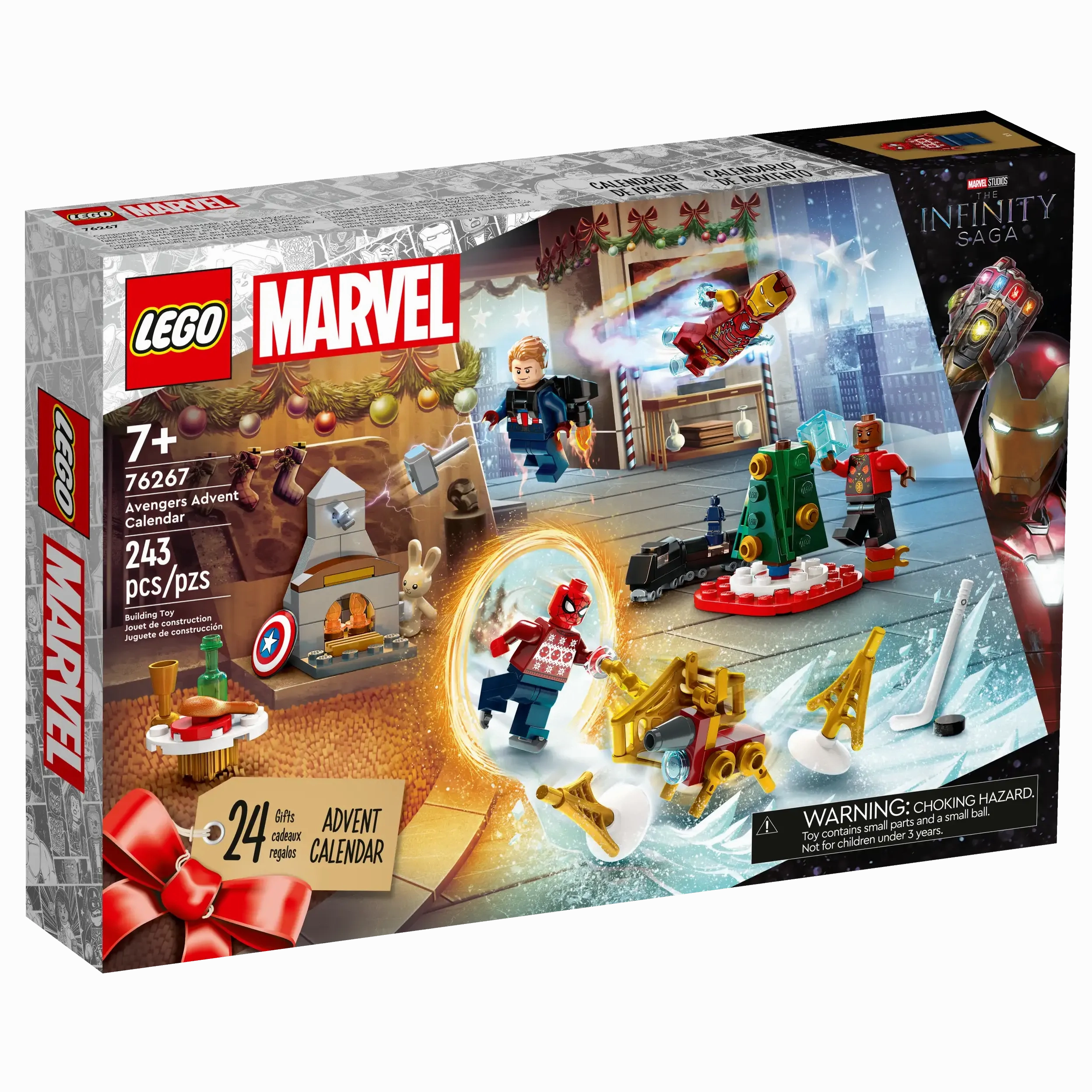 Showcase Piece Leisure Activity LEGO MARVEL 76267 Avengers Advent Calendar