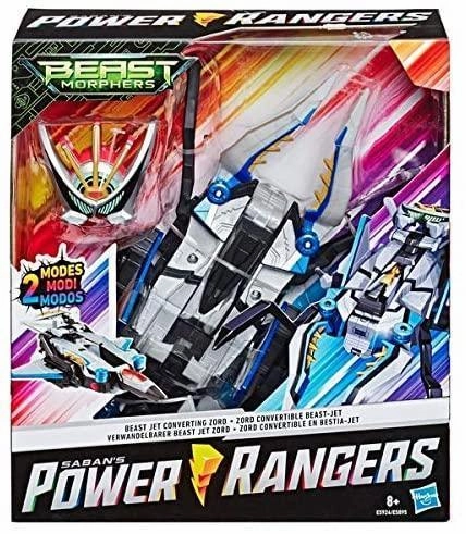 Power Rangers Beast Morphers Dual Converting Beast Jet Zord Mini Bauble