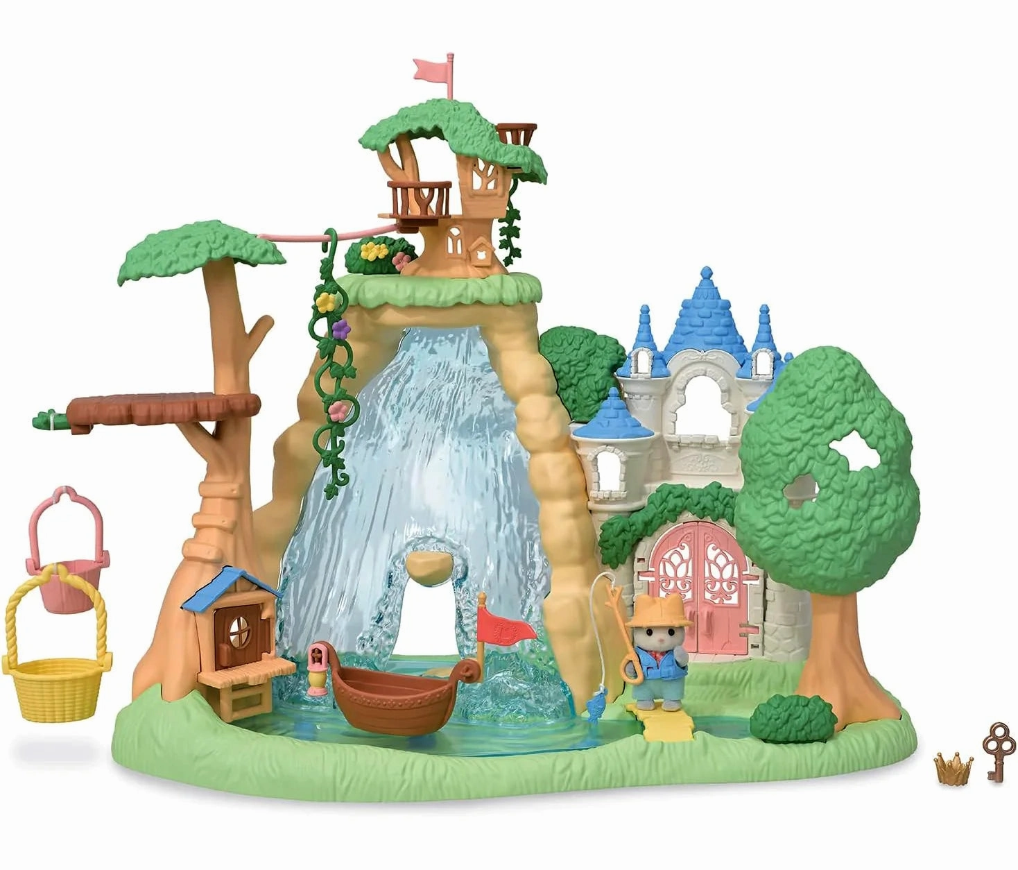 Sylvanian Families 5761 Secret Forest Falls Toy Sculpture multicultural