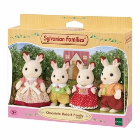 Sylvanian Families Chocolate Rabbit Family Set Collectors Hero Blockbuster Film