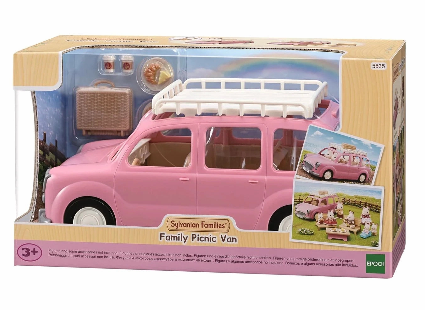 Sylvanian Families Family Picnic Van Articulated Replica Gaming Model