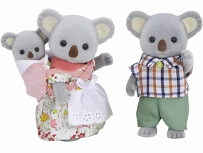 Sylvanian Families Koala Family Figure Set Eco Friendly multicultural