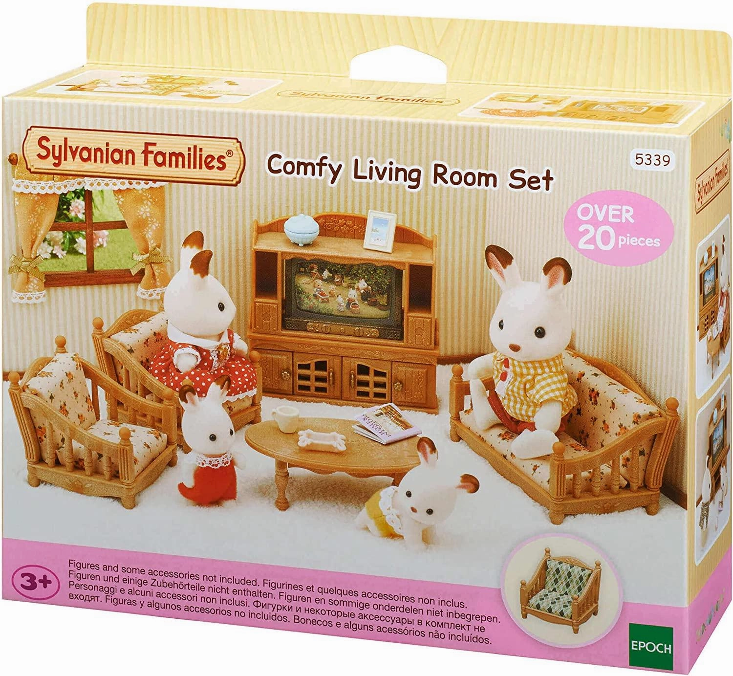 Patio Decor Sylvanian Families Living Room Set