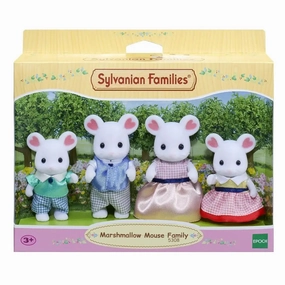 Award Winner Sylvanian Families Marshmallow Mouse Family