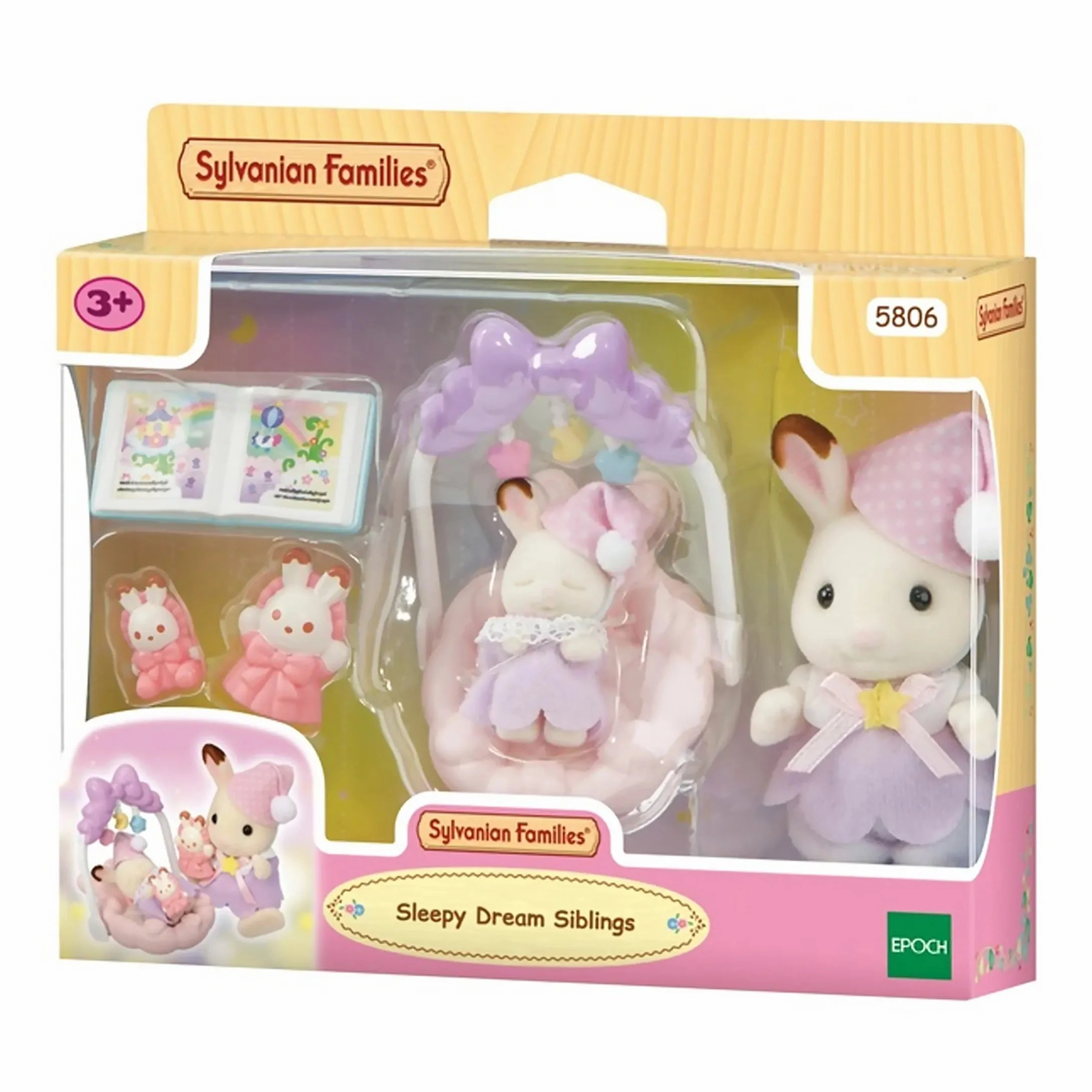 Sylvanian Families Sleepy Dream Sibilings Figure Set Top Rated Collectors Figure