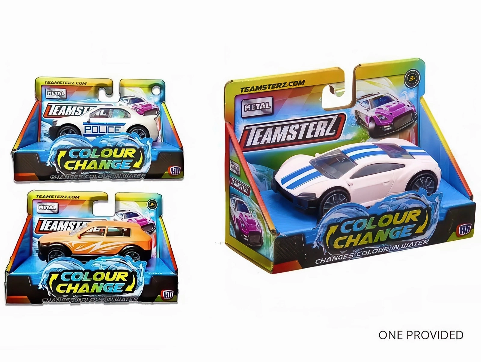 Bird Model Artistic Sculpture Teamsterz Street Kingz Colour Change Car - Assorted