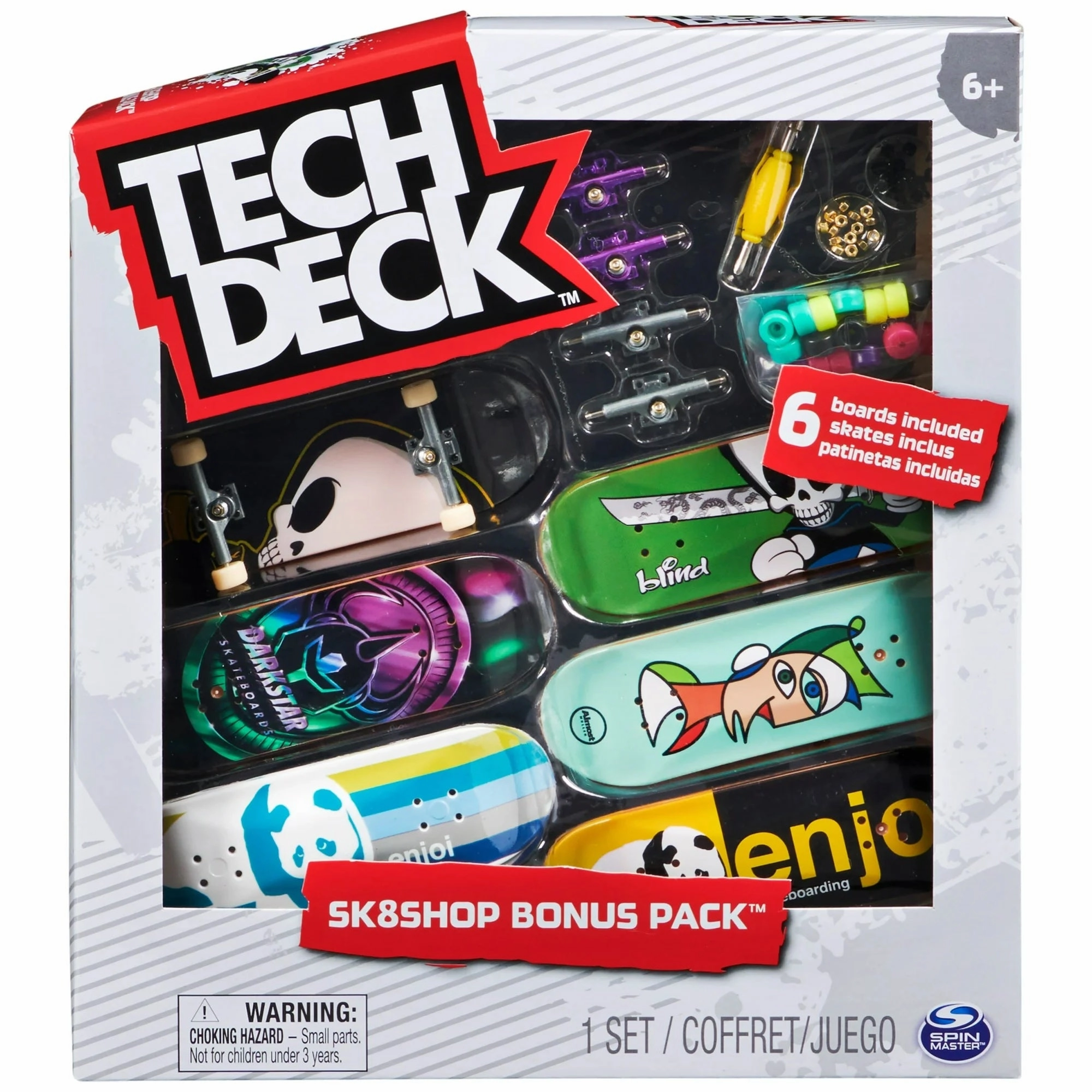 Tech Deck Sk8shop Bonus Pack Enchanting Decor Eerie Lights