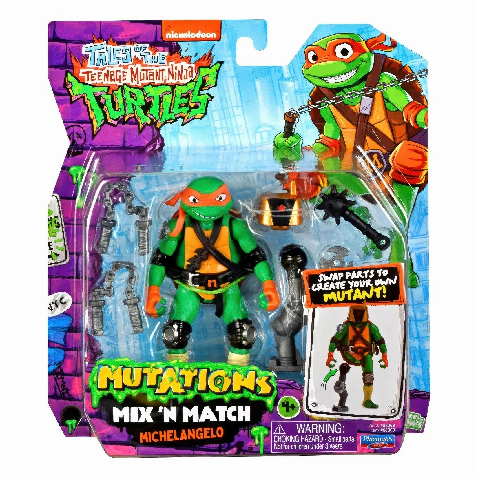 Teenage Mutant Ninja Turtles Mix 'N Match Figure - Assorted Vintage Collection