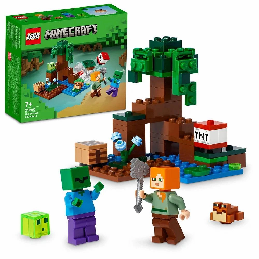 Independent Artist Educational Toy LEGO MINECRAFT 21240 The Swamp Adventure