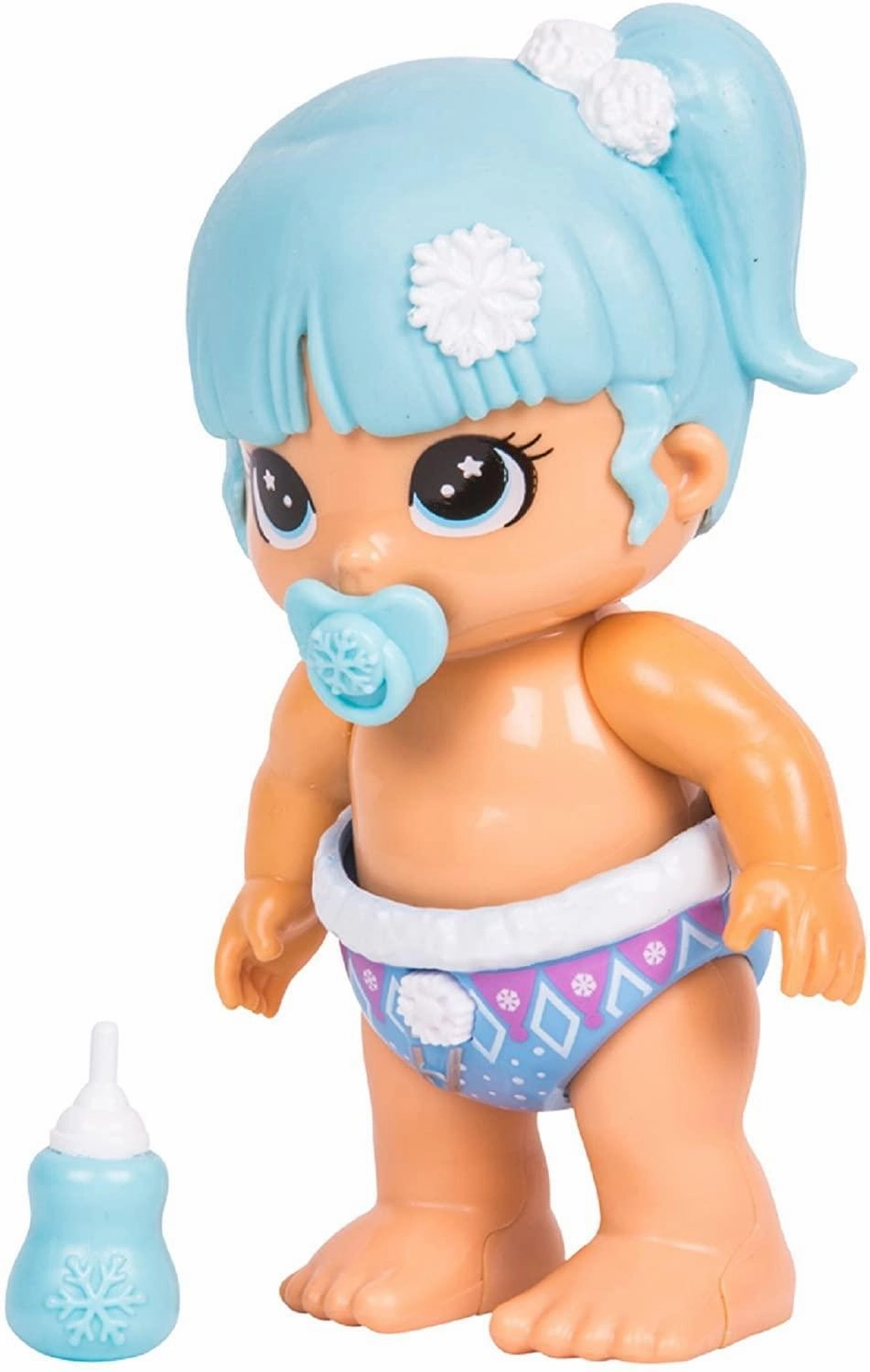 Vintage Hero Little Live Bizzy Bubs 28470 Walking Baby Snowbeam Doll