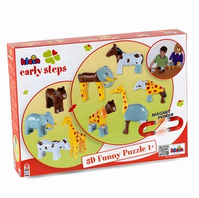 Theo Klein Early Steps - Magnet Animal Puzzle Mysterious Decorations