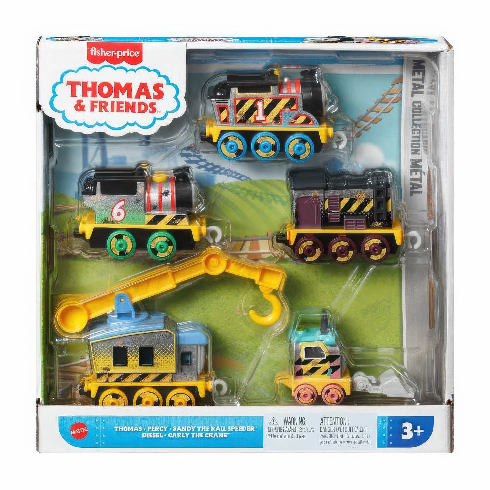Thomas and Friends Small Diecast Construction Crew - 5 Pack Action figure Everyday Use