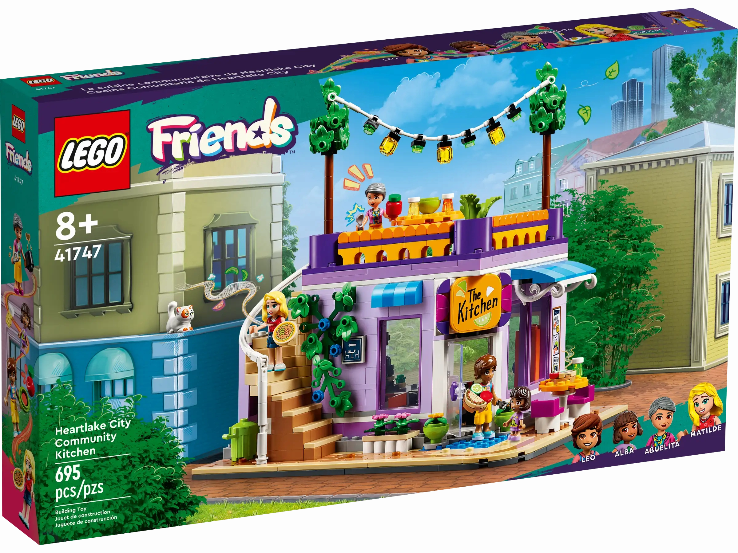 LEGO FRIENDS 41747 Heartlake City Community Kitchen Podcast Studio Disney Classic