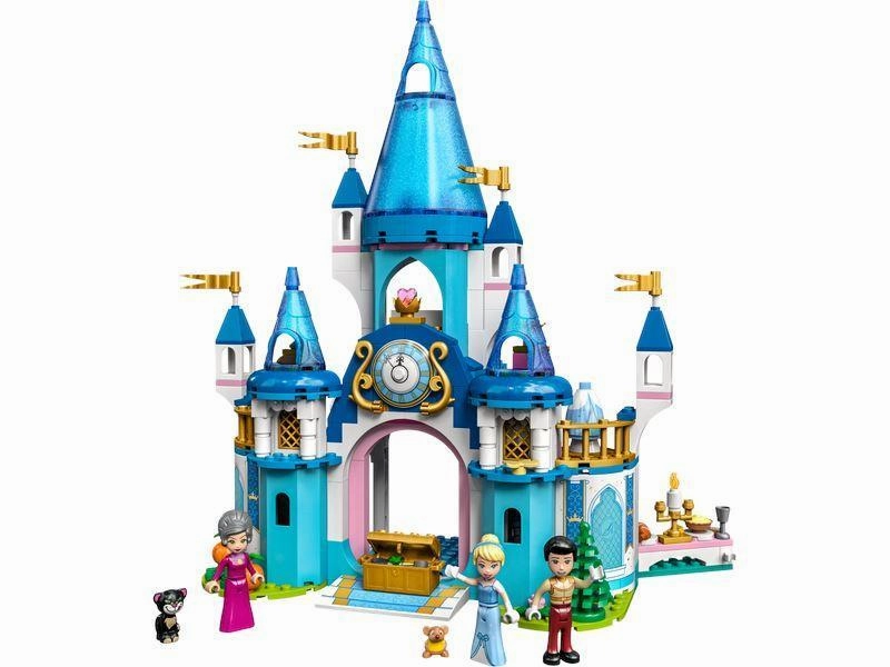 LEGO 43206 Disney Cinderella and Prince Charming's Castle Battle Stance Special Color