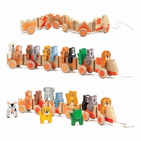 Haunted Accents Mystical Decor Trainimo Jungle Pull Train